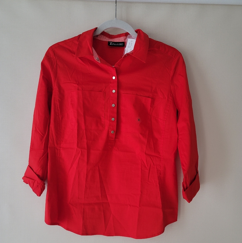 Red Dress Shirt